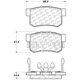 Purchase Top-Quality Plaquette arrière semi-métallique Severe Duty de CENTRIC PARTS - 106.10860 pa1