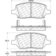 Purchase Top-Quality Plaquette arrière semi-métallique Severe Duty par CENTRIC PARTS - 106.10930 pa2