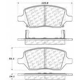 Purchase Top-Quality Plaquette arrière semi-métallique Severe Duty par CENTRIC PARTS - 106.10930 pa3