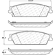 Purchase Top-Quality Plaquette arrière semi-métallique Severe Duty par CENTRIC PARTS - 106.11940 pa4