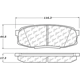 Purchase Top-Quality Plaquette arrière semi-métallique Severe Duty par CENTRIC PARTS - 106.13040 pa7