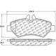 Purchase Top-Quality Plaquette arrière semi-métallique Severe Duty par CENTRIC PARTS - 106.13170 pa5