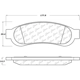 Purchase Top-Quality Plaquette arrière semi-métallique Severe Duty par CENTRIC PARTS - 106.13340 pa5
