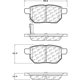 Purchase Top-Quality Plaquette arrière semi-métallique Severe Duty par CENTRIC PARTS - 106.13540 pa2