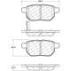 Purchase Top-Quality Plaquette arrière semi-métallique Severe Duty par CENTRIC PARTS - 106.13540 pa7