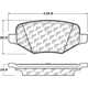 Purchase Top-Quality Plaquette arrière semi-métallique Severe Duty par CENTRIC PARTS - 106.13770 pa1