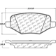 Purchase Top-Quality Plaquette arrière semi-métallique Severe Duty par CENTRIC PARTS - 106.13770 pa5