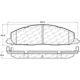 Purchase Top-Quality Plaquette arrière semi-métallique Severe Duty par CENTRIC PARTS - 106.14000 pa10
