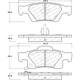 Purchase Top-Quality Plaquette arrière semi-métallique Severe Duty par CENTRIC PARTS - 106.14980 pa7
