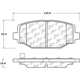 Purchase Top-Quality Plaquette arrière semi-métallique Severe Duty par CENTRIC PARTS - 106.15960 pa1
