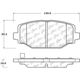 Purchase Top-Quality Plaquette arrière semi-métallique Severe Duty par CENTRIC PARTS - 106.15960 pa7