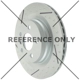 Purchase Top-Quality Rear Slotted Rotor by CENTRIC PARTS - 126.34179 pa1