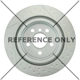 Purchase Top-Quality Rear Slotted Rotor by CENTRIC PARTS - 126.34179 pa2