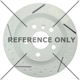 Purchase Top-Quality Rear Slotted Rotor by CENTRIC PARTS - 126.34179 pa5