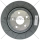 Purchase Top-Quality Rear Slotted Rotor by CENTRIC PARTS - 126.58009 pa2