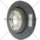 Purchase Top-Quality Rear Slotted Rotor by CENTRIC PARTS - 126.58009 pa5