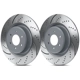 Purchase Top-Quality EBC BRAKE - GD7141 - 1-Piece Rear Brake Rotors pa2