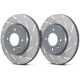 Purchase Top-Quality EBC BRAKE - USR7837 - 1-Piece Rear Brake Rotors pa2