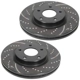 Purchase Top-Quality Rear Slotted Rotor by EBC BRAKE - GD7373 pa8