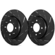 Purchase Top-Quality Rear Slotted Rotor by EBC BRAKE - USR1509 pa4