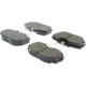 Purchase Top-Quality Rear Super Premium Ceramic Pads by CENTRIC PARTS - 105.04930 pa4