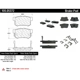 Purchase Top-Quality CENTRIC PARTS - 105.05372 - Rear Super Premium Ceramic Pads pa1