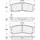 Purchase Top-Quality Rear Super Premium Ceramic Pads by CENTRIC PARTS - 105.05530 pa5