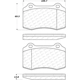 Purchase Top-Quality plaquettes arrière en céramique de qualité supérieur by CENTRIC PARTS - 105.05921 pa9