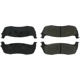 Purchase Top-Quality CENTRIC PARTS - 105.07110 - Rear Disc Brake Pad Set pa10