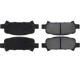 Purchase Top-Quality Rear Super Premium Ceramic Pads by CENTRIC PARTS - 105.07700 pa7