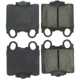 Purchase Top-Quality Rear Super Premium Ceramic Pads by CENTRIC PARTS - 105.07710 pa11