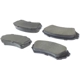 Purchase Top-Quality Rear Super Premium Ceramic Pads by CENTRIC PARTS - 105.07730 pa8