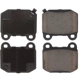 Purchase Top-Quality Rear Super Premium Ceramic Pads by CENTRIC PARTS - 105.09610 pa8