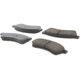 Purchase Top-Quality Rear Super Premium Ceramic Pads by CENTRIC PARTS - 105.10300 pa10