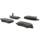 Purchase Top-Quality CENTRIC PARTS - 105.14450 - Rear Disc Brake Pad Set pa1