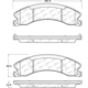 Purchase Top-Quality Rear Super Premium Ceramic Pads by CENTRIC PARTS - 105.15651 pa9