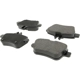 Purchase Top-Quality CENTRIC PARTS - 105.16461 - Rear Disc Brake Pad Set pa1