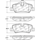 Purchase Top-Quality Rear Super Premium Ceramic Pads by CENTRIC PARTS - 105.18000 pa4