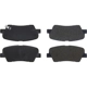 Purchase Top-Quality CENTRIC PARTS - 105.18160 - Rear Disc Brake Pads pa2