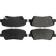 Purchase Top-Quality CENTRIC PARTS - 105.18160 - Rear Disc Brake Pads pa6