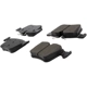 Purchase Top-Quality CENTRIC PARTS - 105.18210 - Rear Super Premium Ceramic Pads pa12