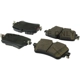 Purchase Top-Quality Rear Super Premium Ceramic Pads by CENTRIC PARTS - 105.18950 pa7