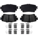 Purchase Top-Quality CENTRIC PARTS - 105.23050 - Posi Quiet Ceramic Rear Disc Brake Pads pa2
