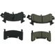 Purchase Top-Quality CENTRIC PARTS - 104.01540 - Front Or Rear Disc Brake Pad Set pa2