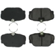 Purchase Top-Quality Rear Super Premium Semi Metallic Pads by CENTRIC PARTS - 104.04930 pa5