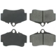 Purchase Top-Quality CENTRIC PARTS - 104.07380 - Rear Super Premium Semi Metallic Pads pa2