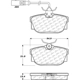 Purchase Top-Quality Plaquettes arrières semi-métallique de qualité supérieur by CENTRIC PARTS - 104.08771 pa1