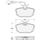 Purchase Top-Quality Plaquettes arrières semi-métallique de qualité supérieur by CENTRIC PARTS - 104.08772 pa4