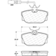 Purchase Top-Quality Plaquettes arrières semi-métallique de qualité supérieur by CENTRIC PARTS - 104.08772 pa8