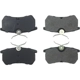 Purchase Top-Quality Rear Super Premium Semi Metallic Pads by CENTRIC PARTS - 104.08860 pa2